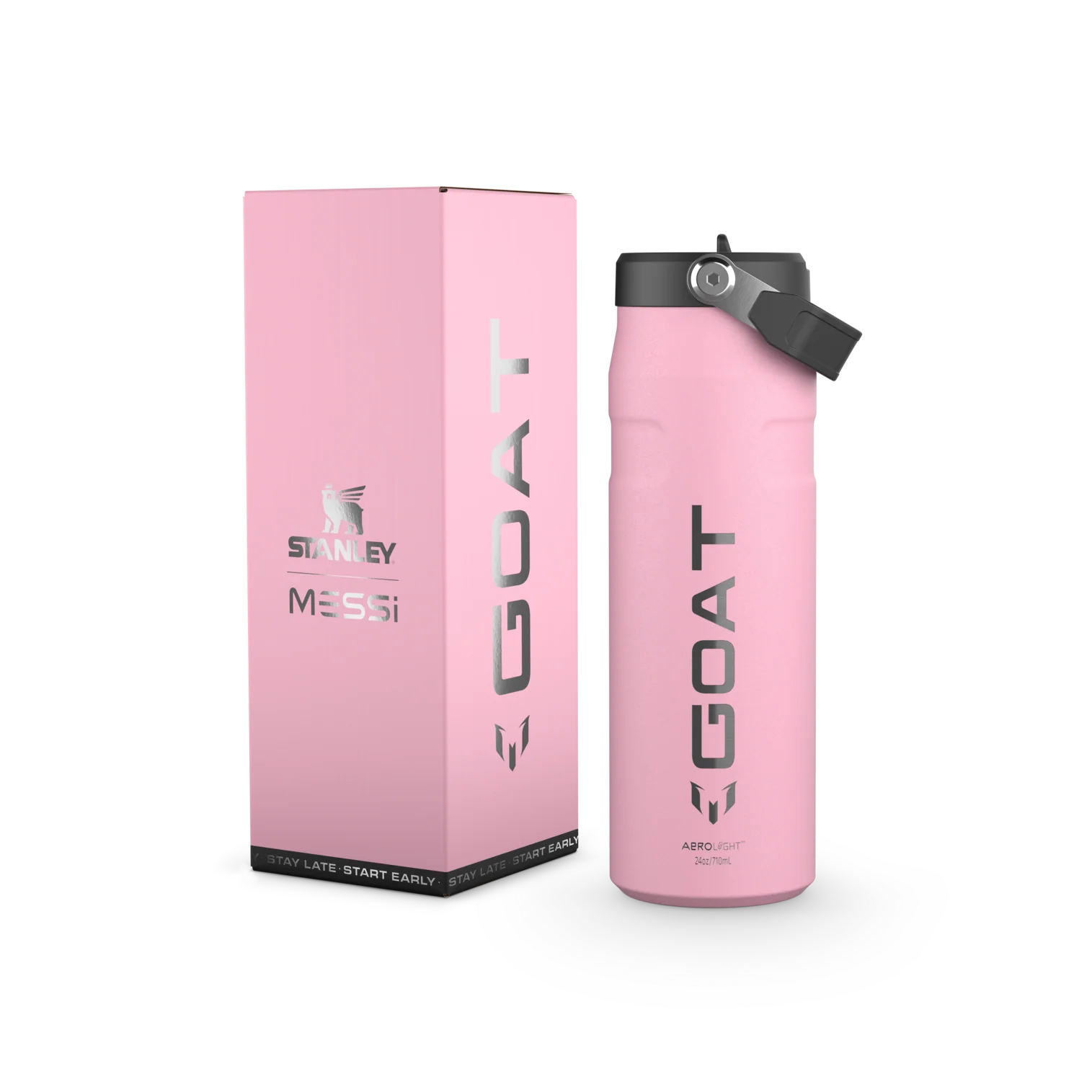 The Messi x Stanley IceFlow™ Bottle with Flip Straw Lid - Image 4